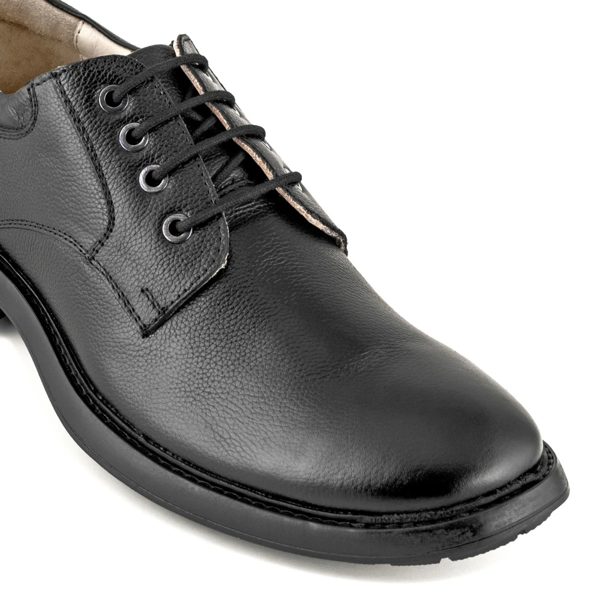SUPERLIGHT PURE LEATHER SHOE - Major, NPNBLK2601