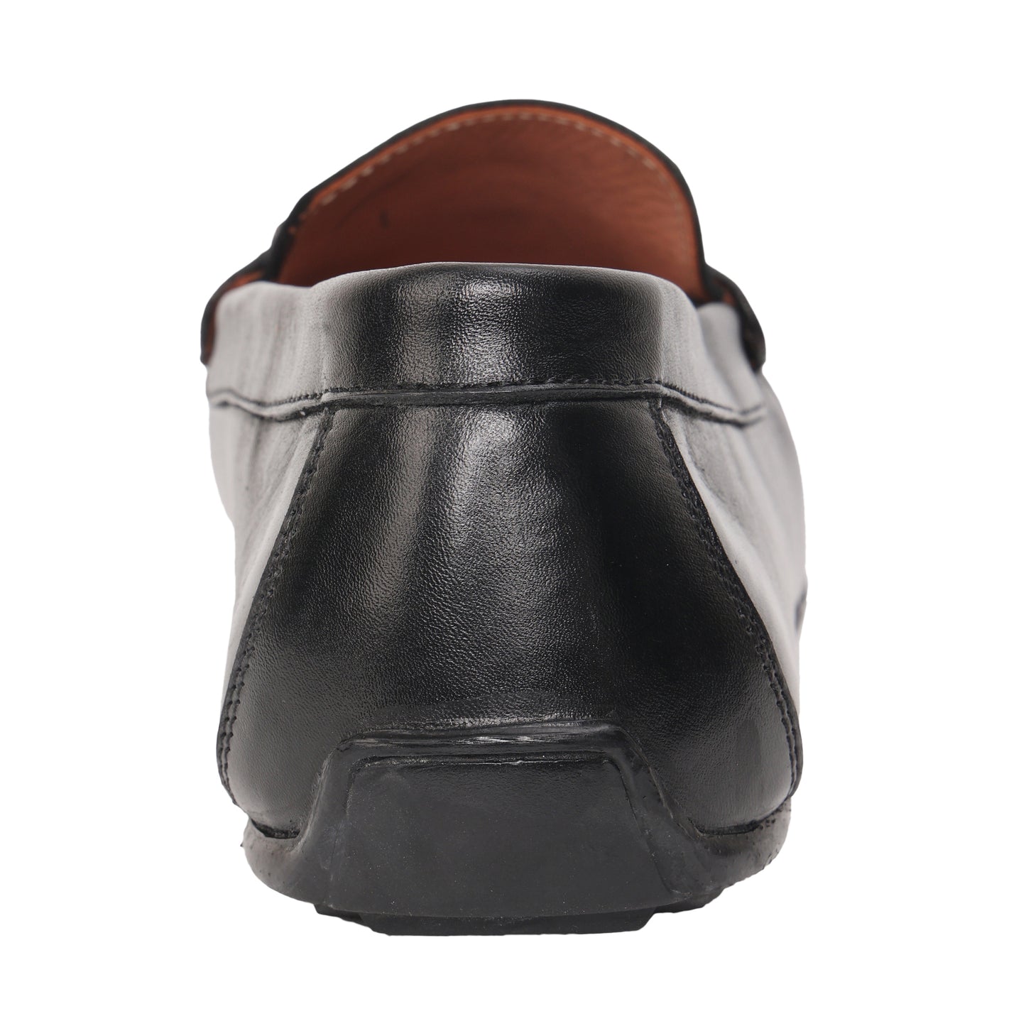 Pure Leather Black Moccasin with Powerful Grip – Osaka, OSAKA901