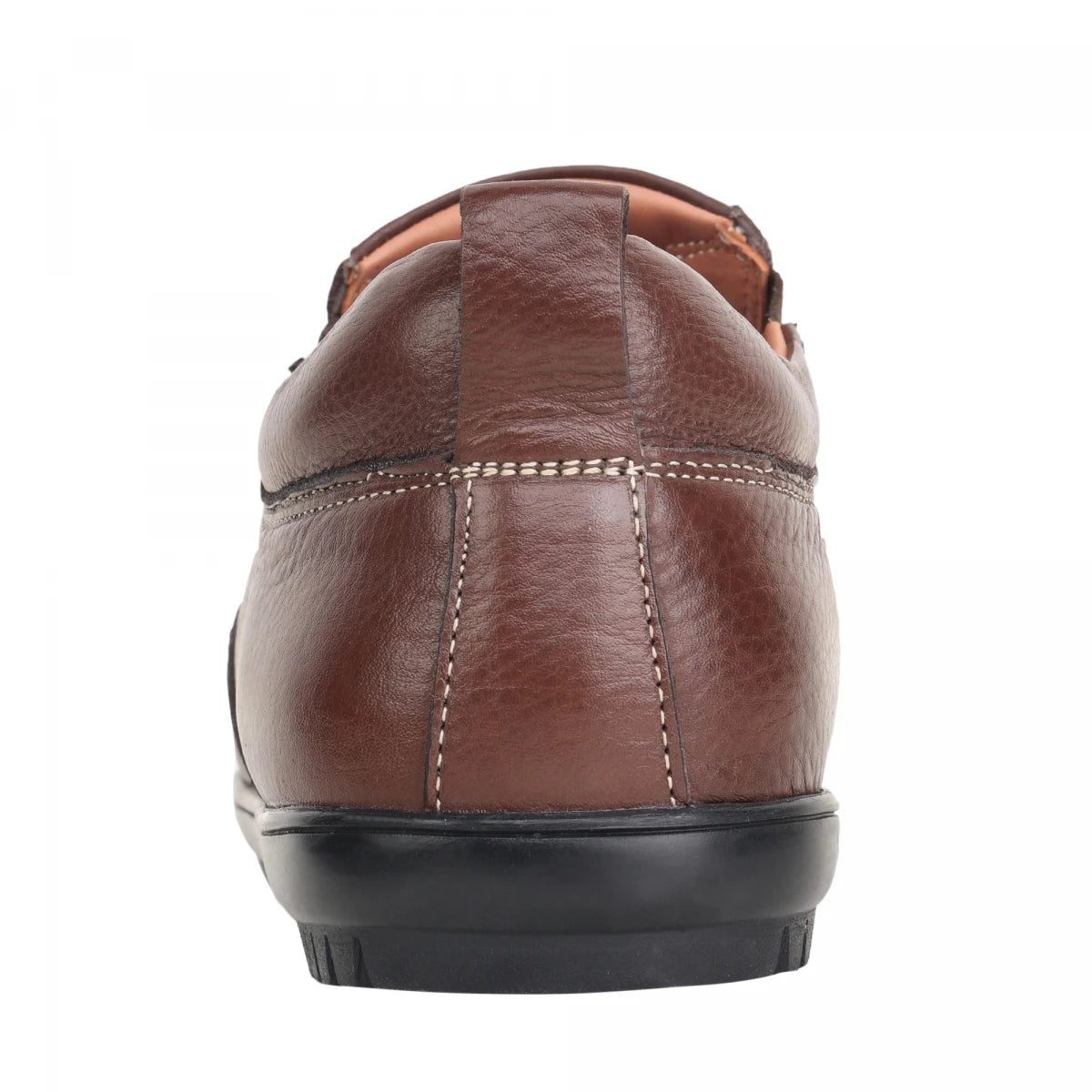 Pure Leather Cherry Color Slip-on Shoe with Anti Skid Rubber Sole- Ibex(Cherry), PANRUN102
