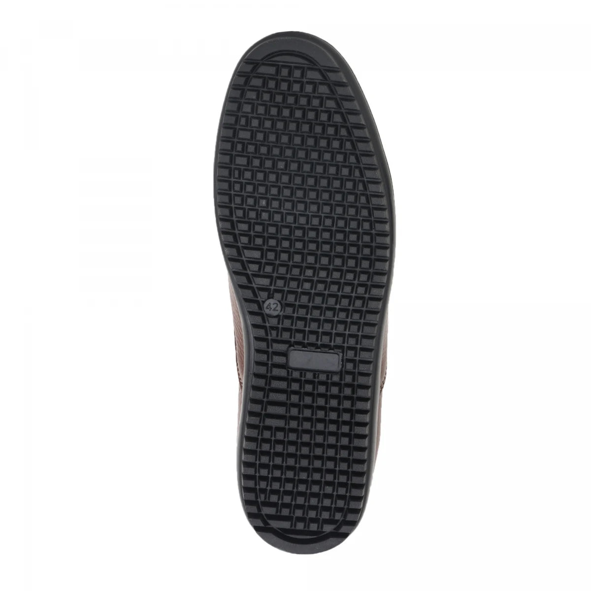 Pure Leather Cherry Color Slip-on Shoe with Anti Skid Rubber Sole- Ibex(Cherry), PANRUN102
