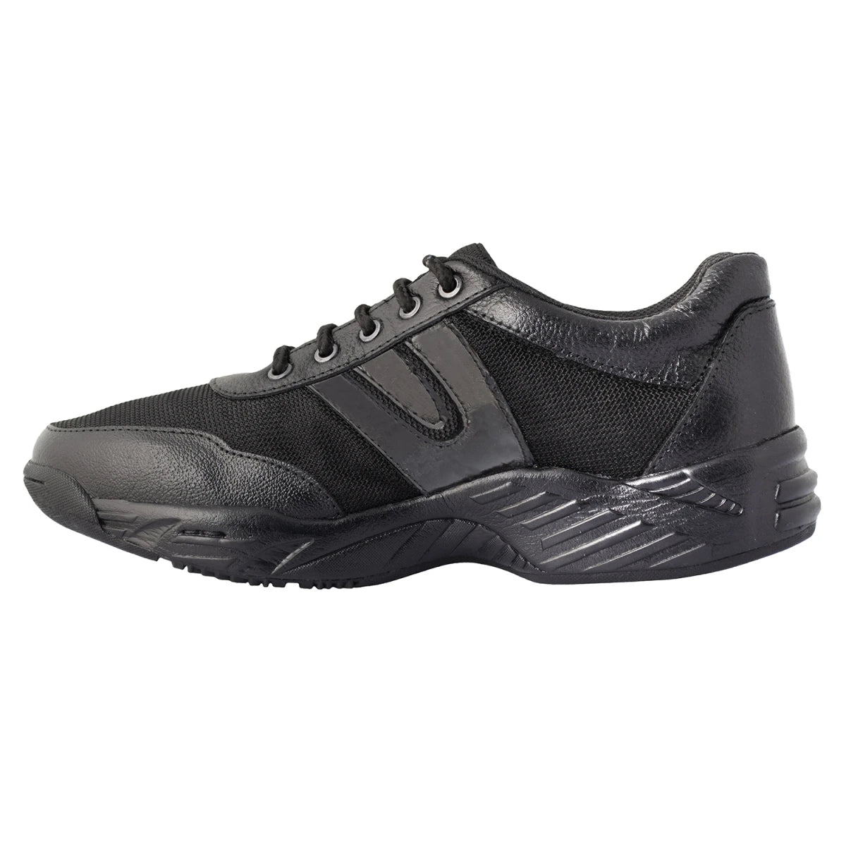 High Performance Black Sports Shoes for Armed Personal – Milkha, PTB02RUN
