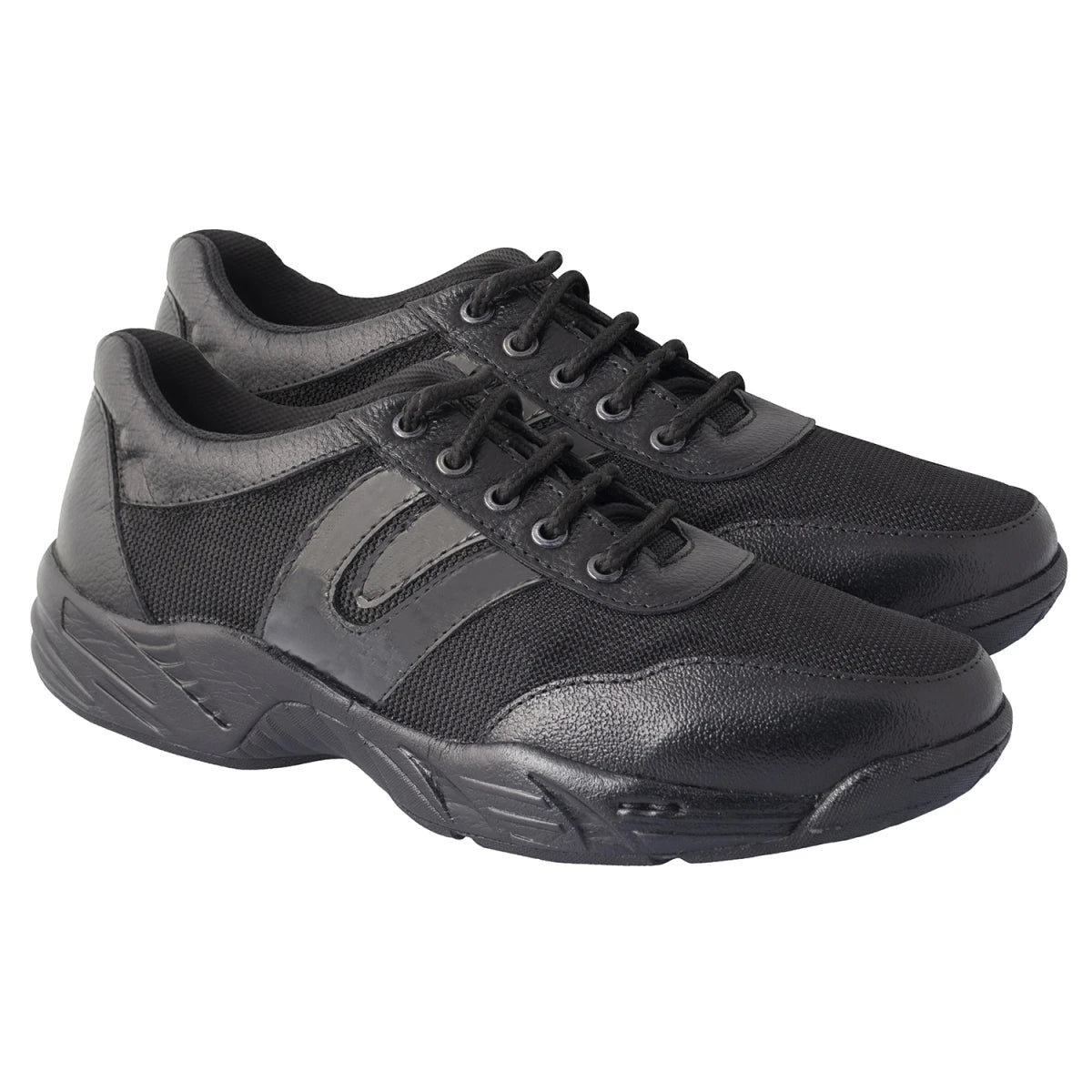 High Performance Black Sports Shoes for Armed Personal – Milkha, PTB02RUN