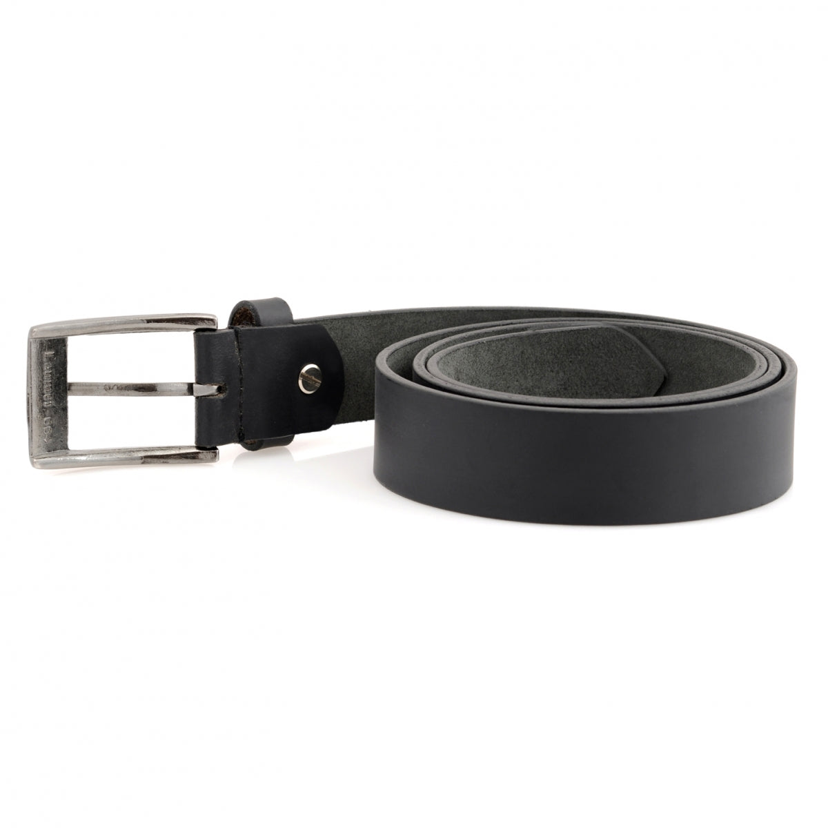 TZARO Formal Black Genuine Leather Belt - QPRLTBLT023