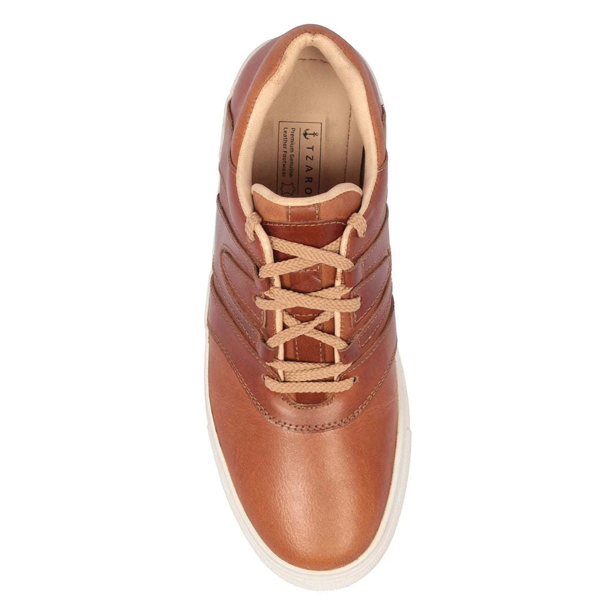 Pure Leather Tan Sneaker - Atlas, RAM910BLCTAN