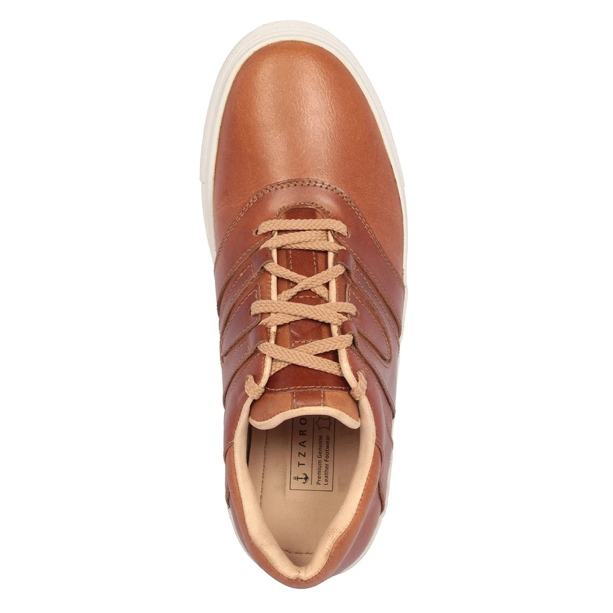 Pure Leather Tan Sneaker - Atlas, RAM910BLCTAN