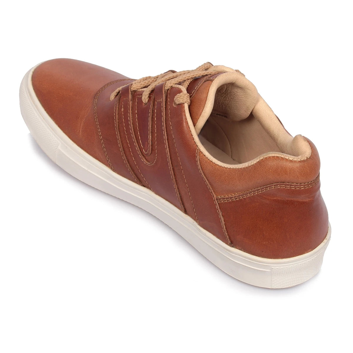 Pure Leather Tan Sneaker - Atlas, RAM910BLCTAN