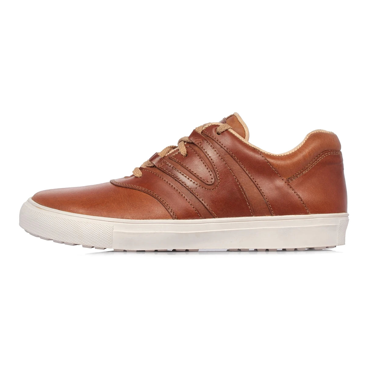 Pure Leather Tan Sneaker - Atlas, RAM910BLCTAN