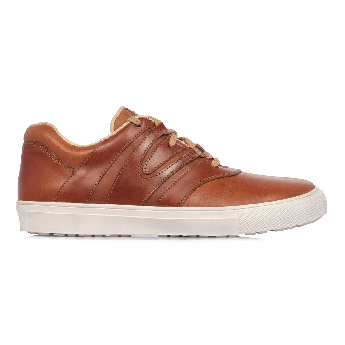 Pure Leather Tan Sneaker - Atlas, RAM910BLCTAN