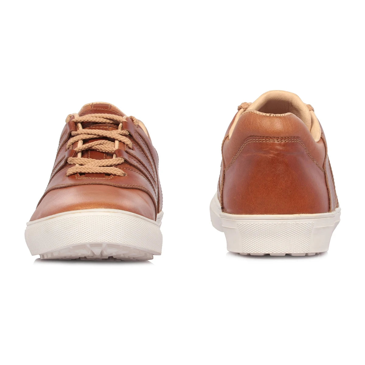 Pure Leather Tan Sneaker - Atlas, RAM910BLCTAN