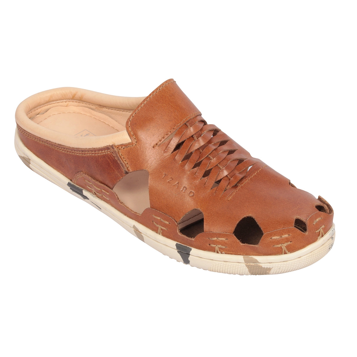 men's leather sandal
