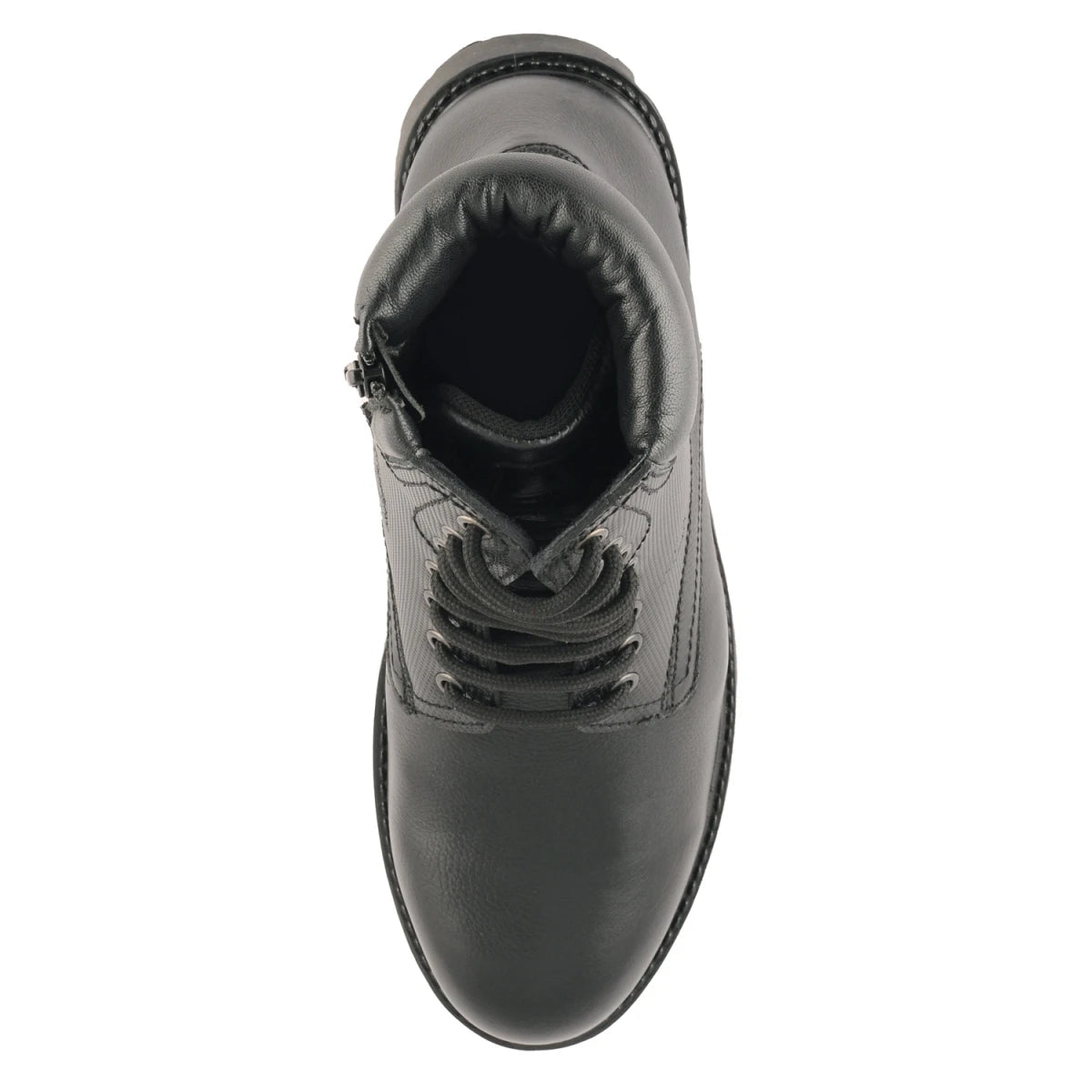 Pure Leather Rugged Black Boot -  Ronda