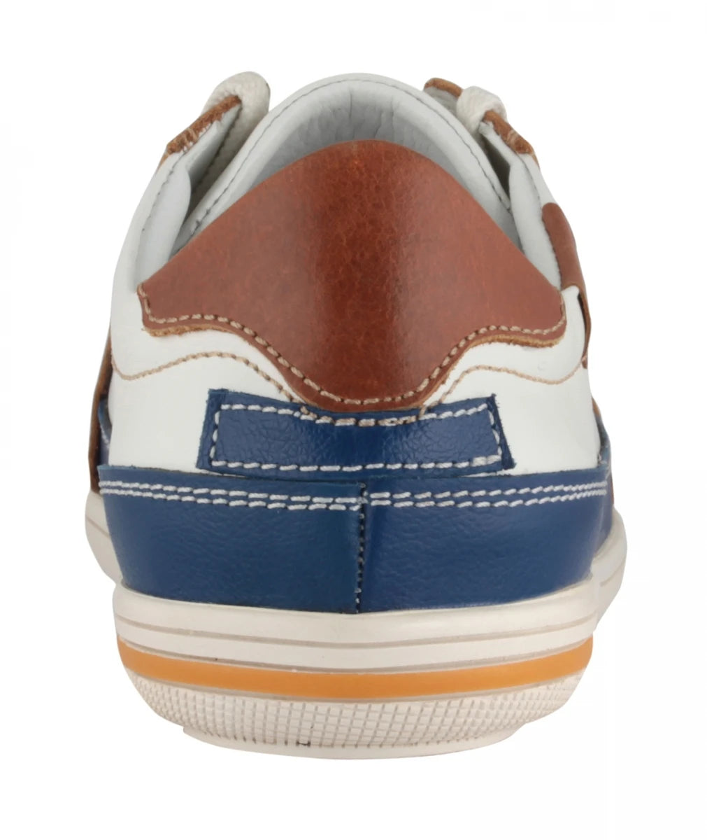 Pure Leather White Sneakers - Moscow, RONWH415PER