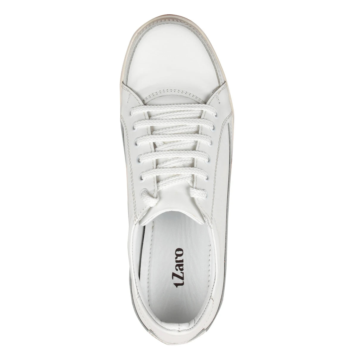 Pure Leather Classic White Sneakers - Atlanta, RONWH416SNW