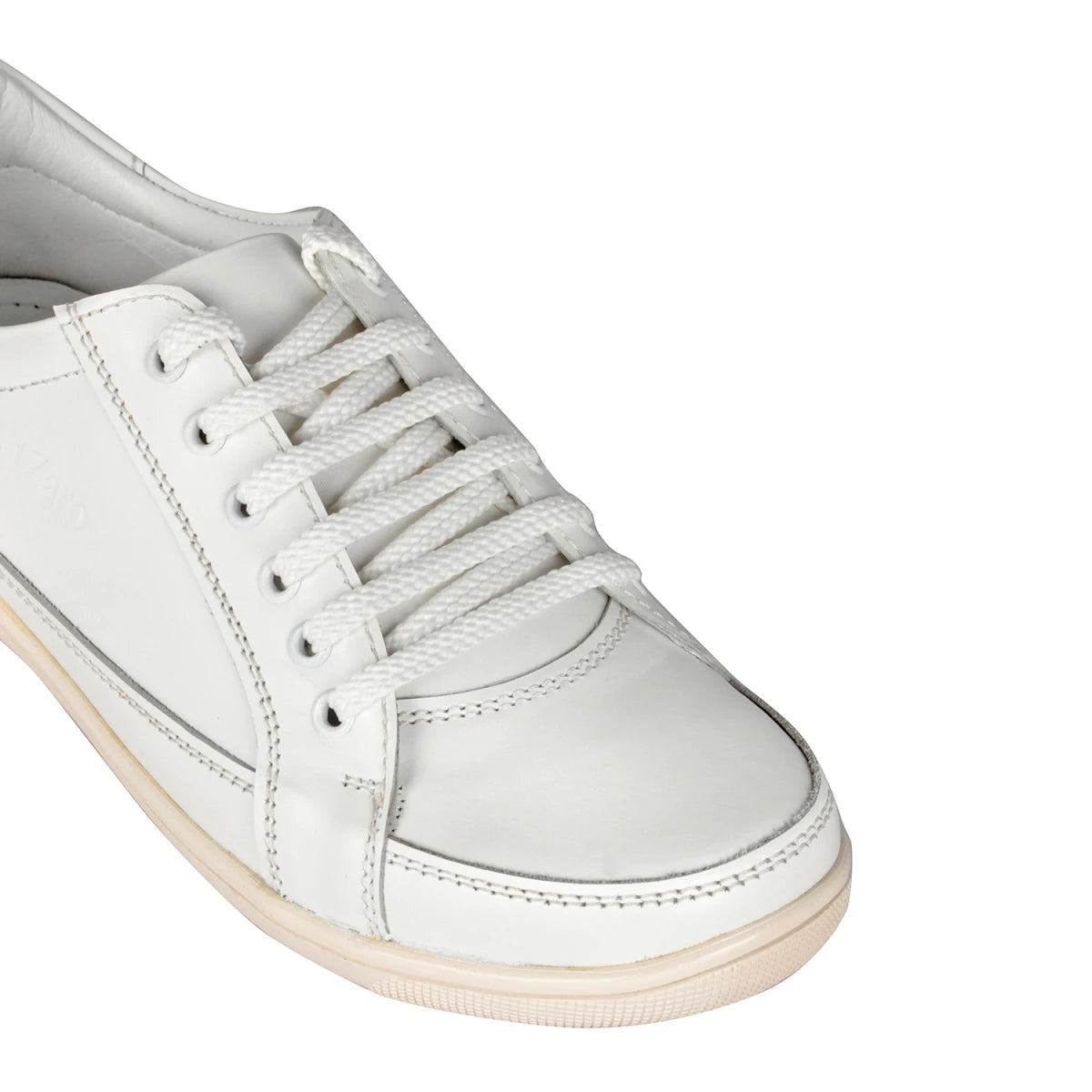 Pure Leather Classic White Sneakers - Atlanta, RONWH416SNW