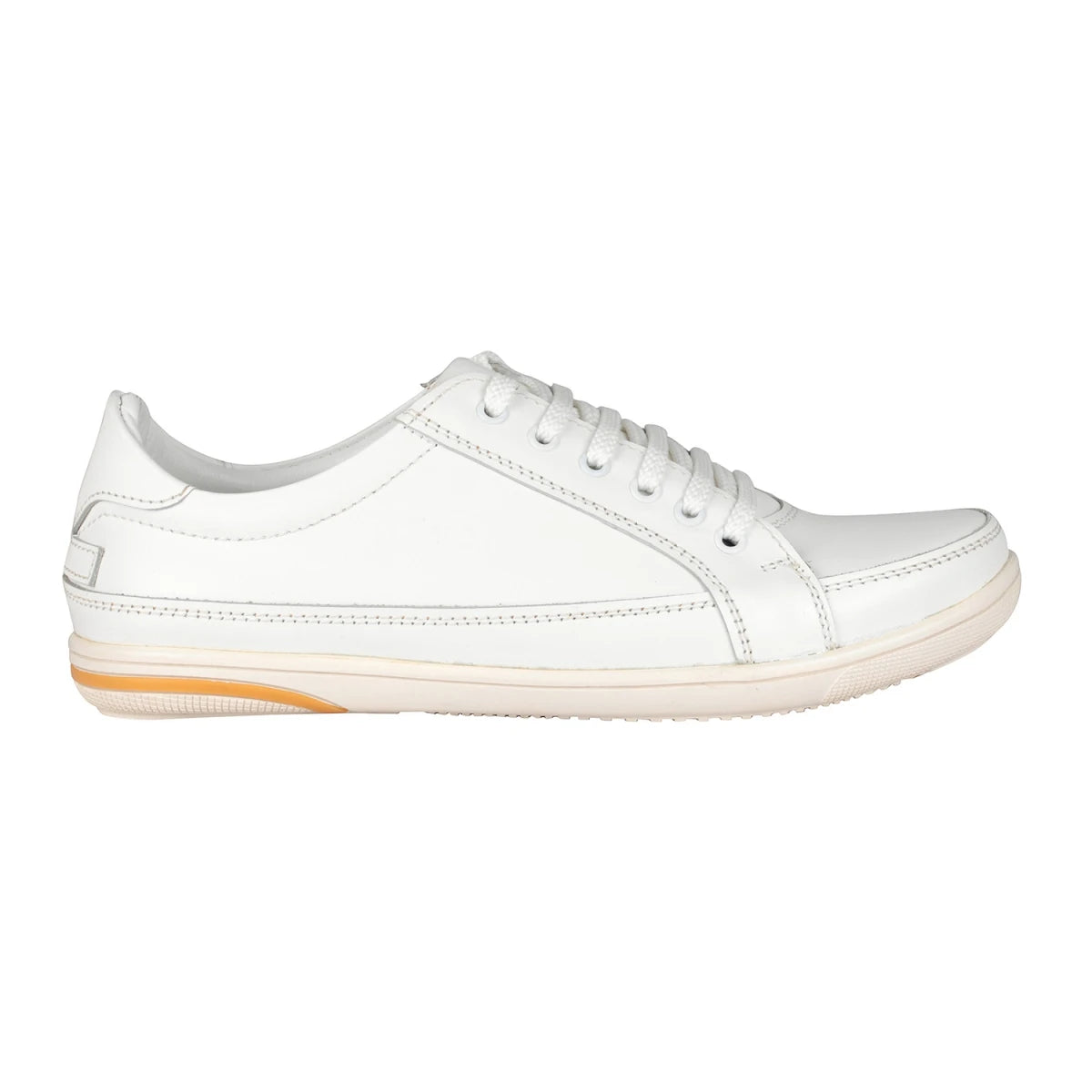 Pure Leather Classic White Sneakers - Atlanta, RONWH416SNW