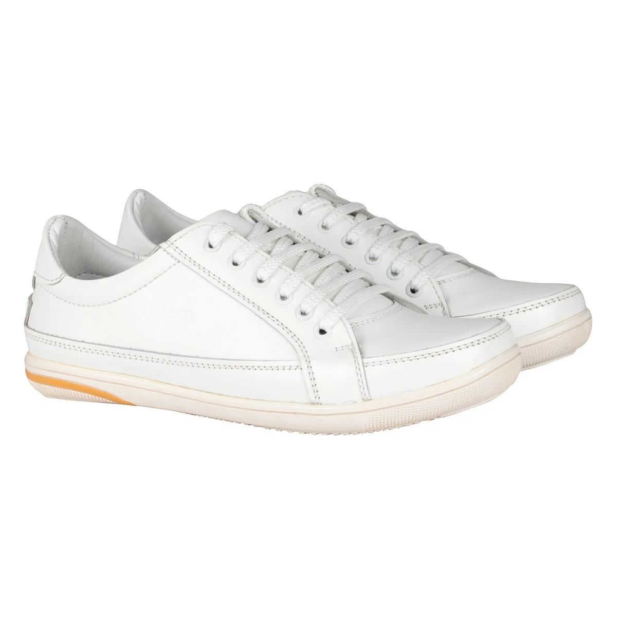 Pure Leather Classic White Sneakers - Atlanta, RONWH416SNW