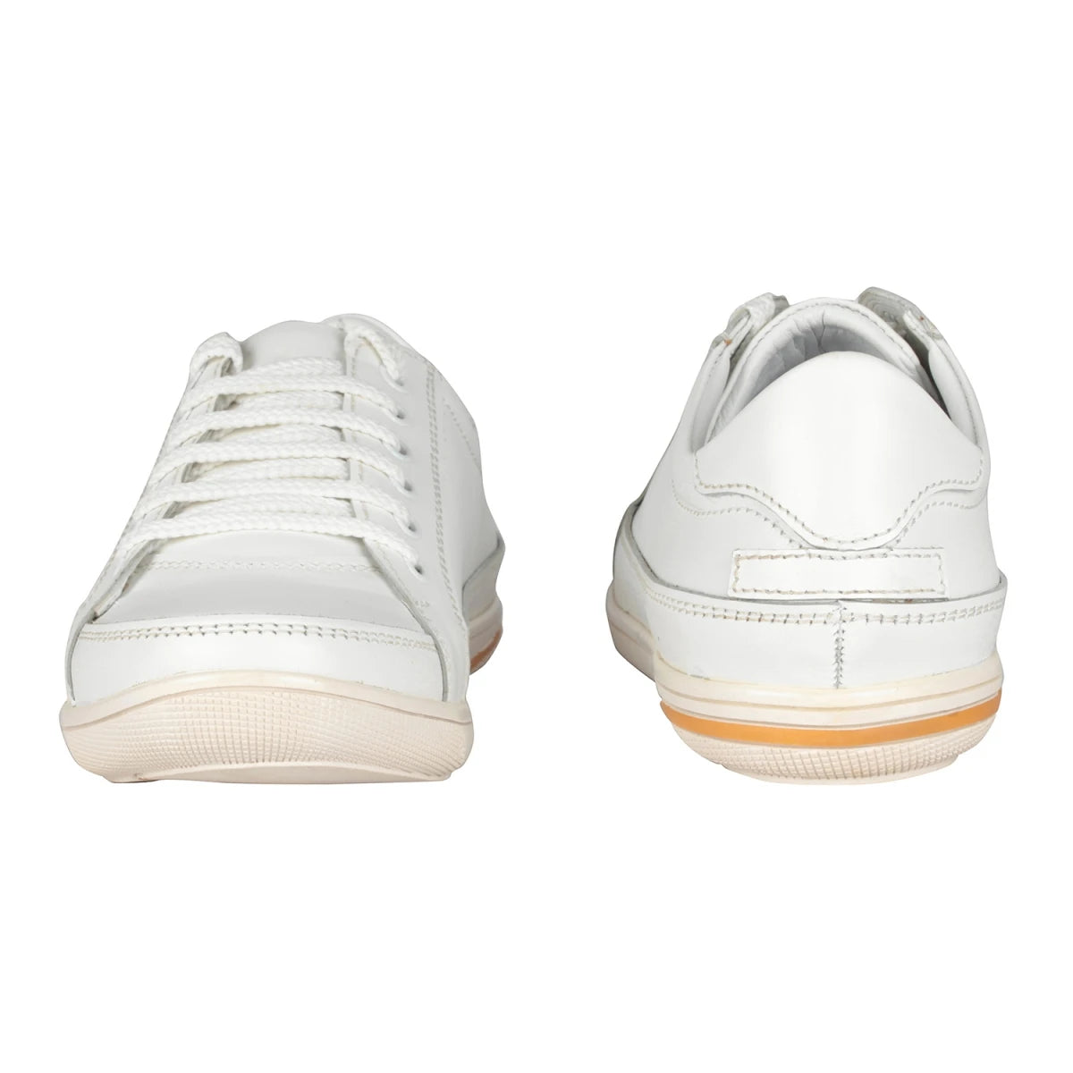Pure Leather Classic White Sneakers - Atlanta, RONWH416SNW