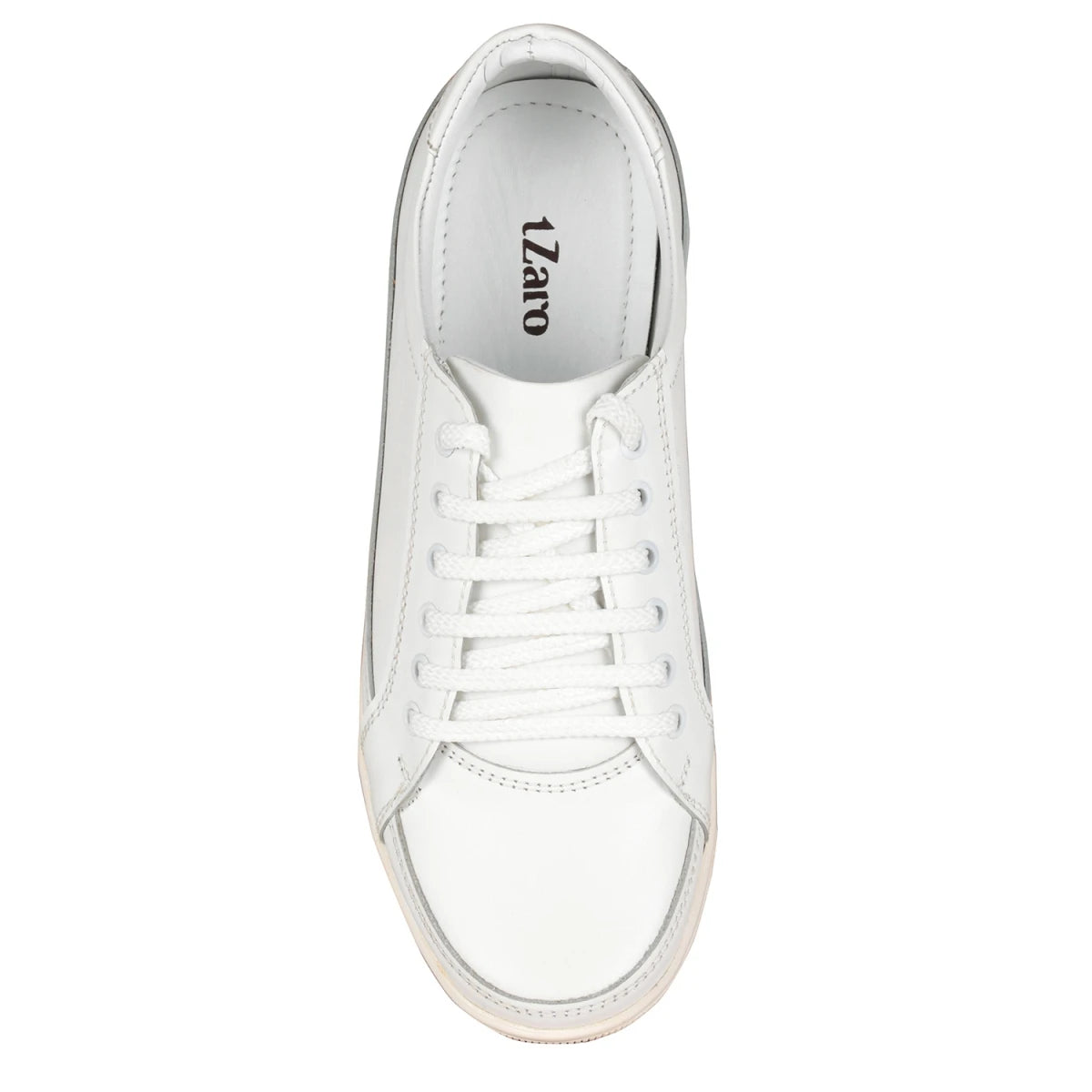 Pure Leather Classic White Sneakers - Atlanta, RONWH416SNW
