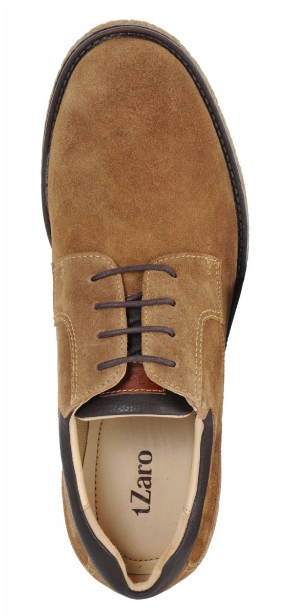 Classic Leather Sand Color Derby - Nash, SAHA3206CMLCHC
