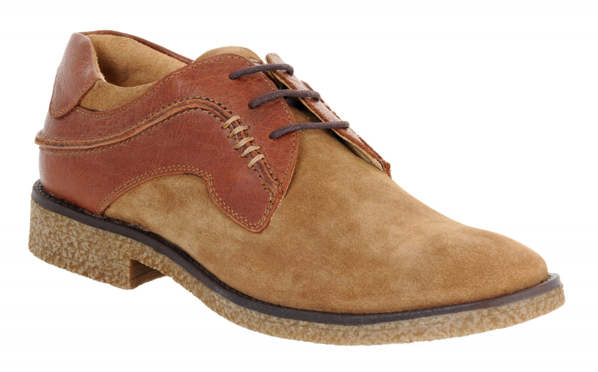 Tan Color Genuine Leather Brogues Shoes for Mens Online