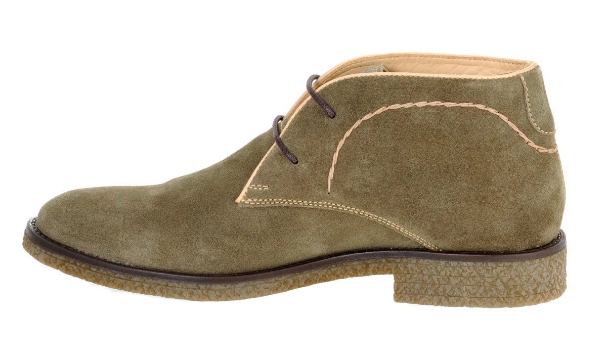 Pure Leather Olive Green Desert Boots - Dune (OG), SAHA3210SUDOLV