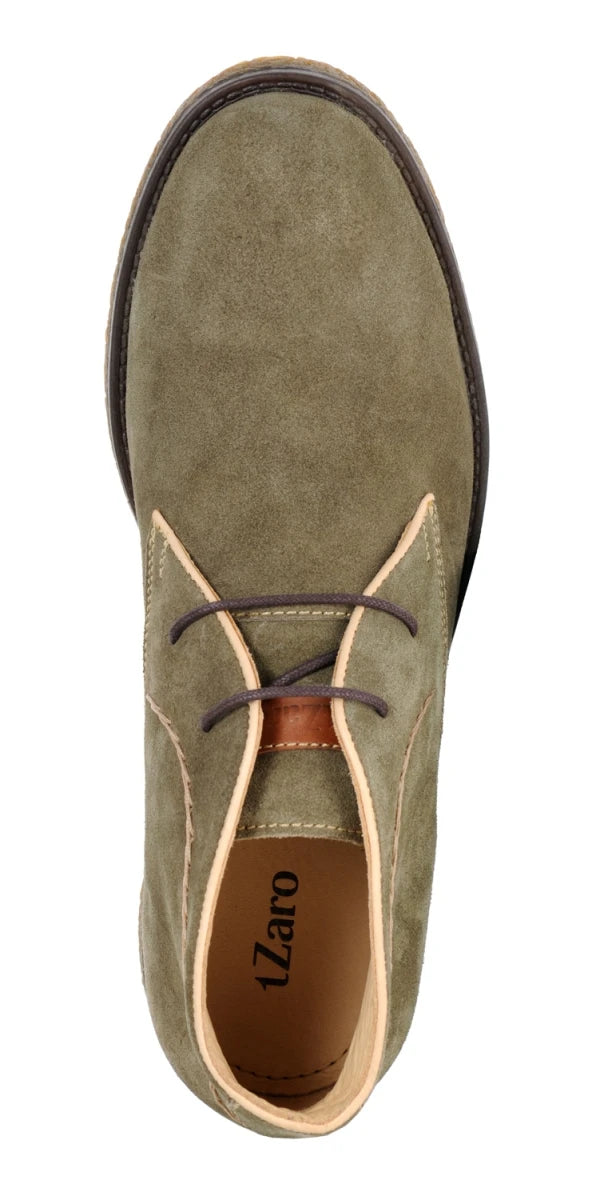 Pure Leather Olive Green Desert Boots - Dune (OG), SAHA3210SUDOLV