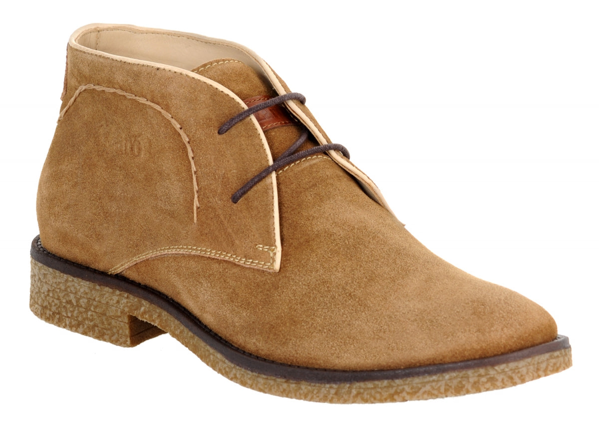 Tan Color Leather Ankle Boots for Men Online