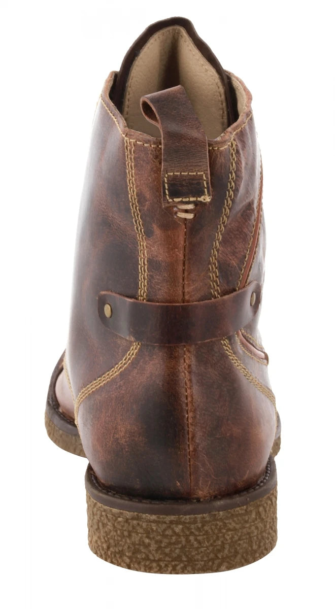 Genuine Brown Leather Boots - Tattaglia, SAHA3216CRZCUR