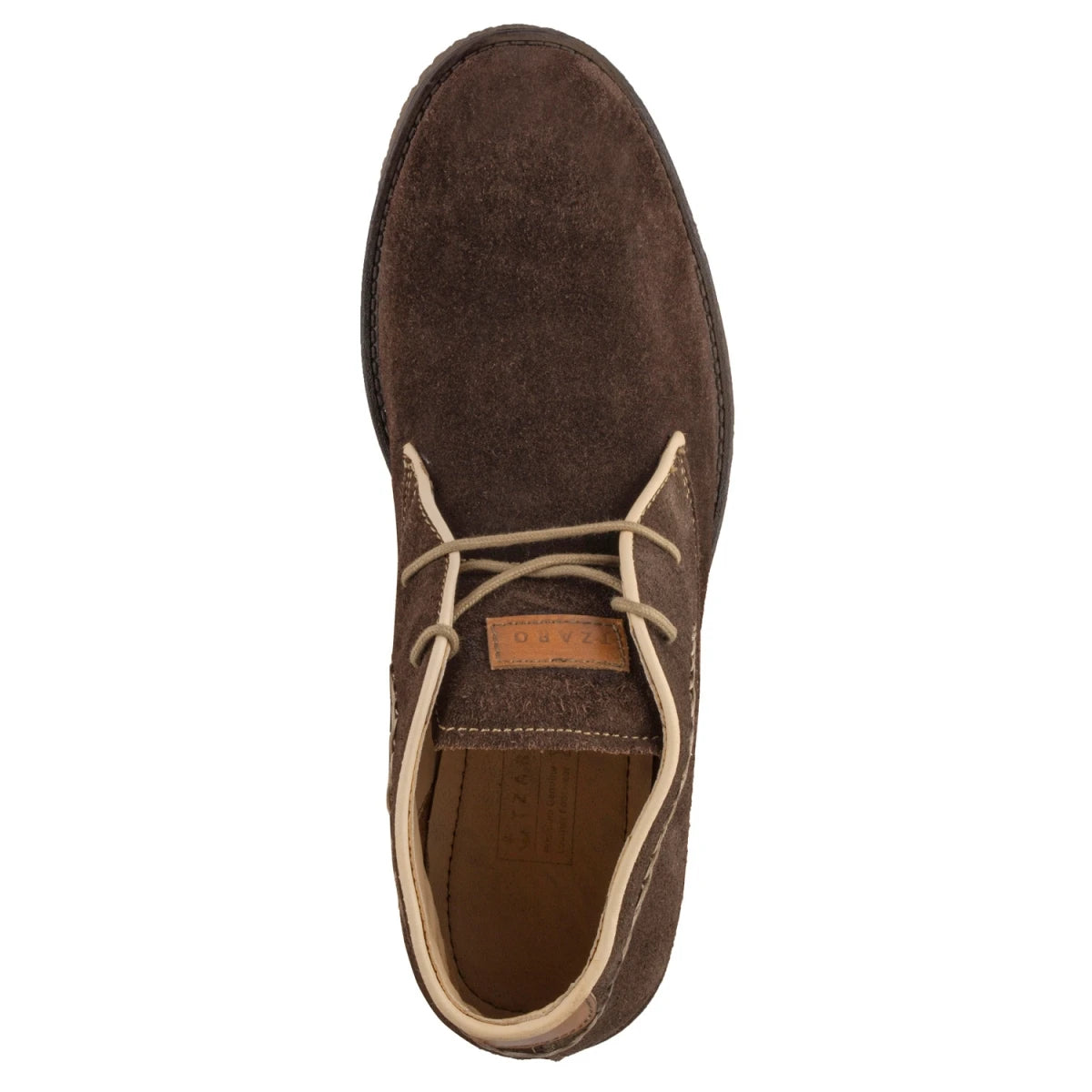Pure Leather Brown Desert Boots in Suede - Dune (Brown)