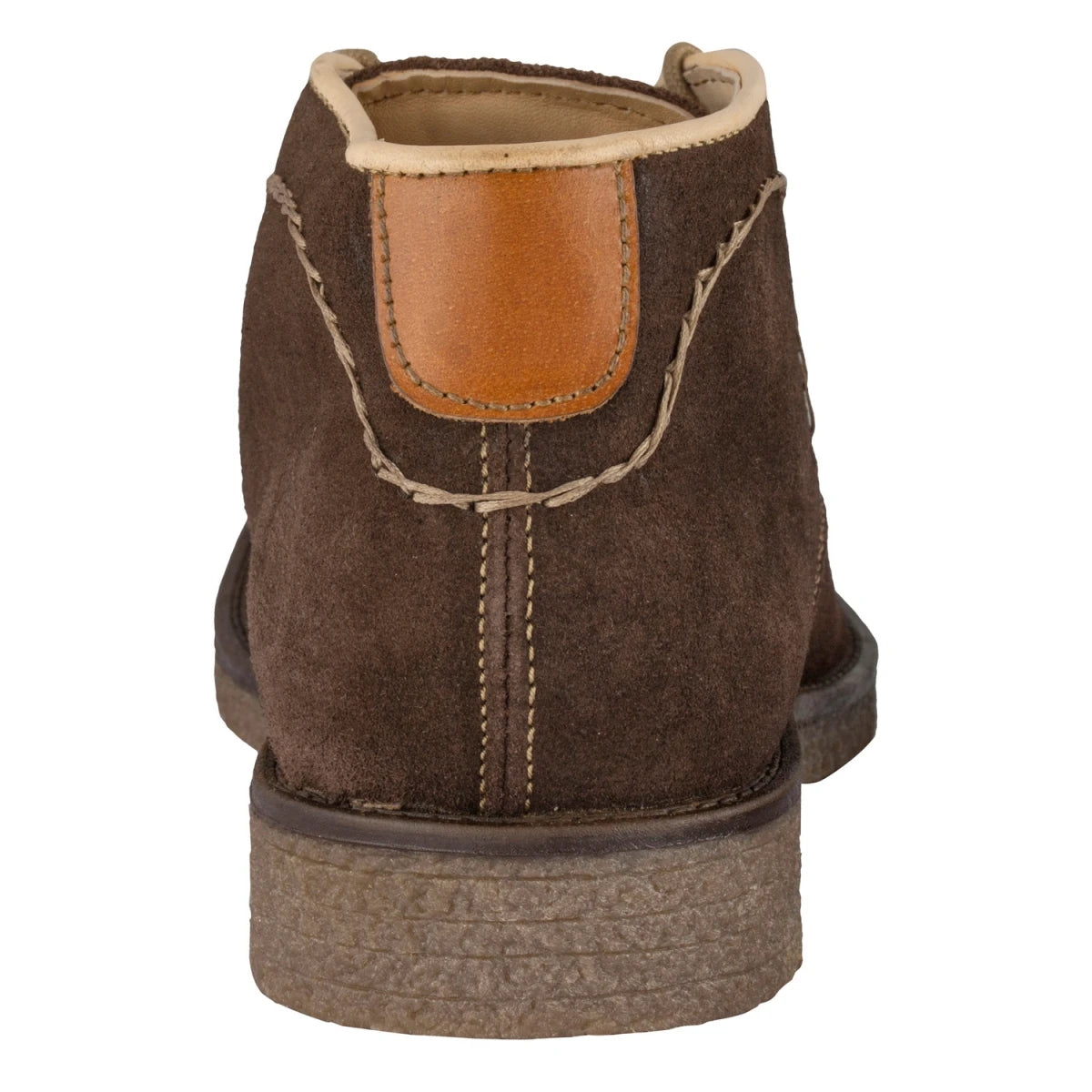 Pure Leather Brown Desert Boots in Suede - Dune (Brown)