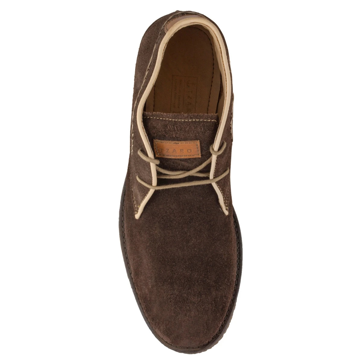 Pure Leather Brown Desert Boots in Suede - Dune (Brown)