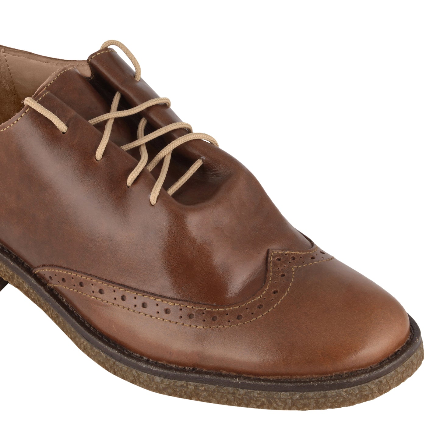 Pure Leather Tan Senaker - Paris, SH3222TANSN