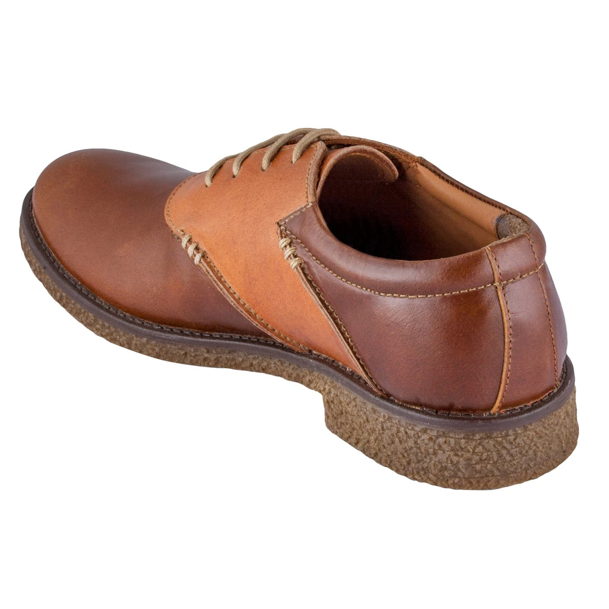 Pure Leather Derby with Crepe Sole - Elton(Tan), SH3226ELTAN