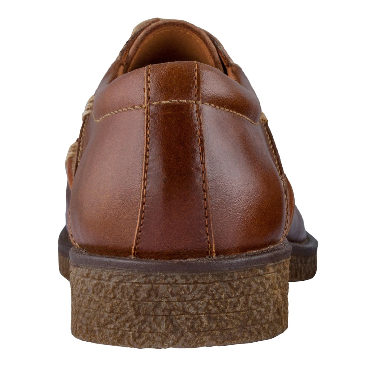 Pure Leather Derby with Crepe Sole - Elton(Tan), SH3226ELTAN
