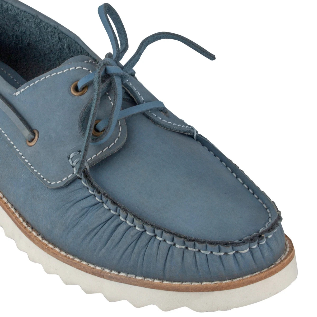 Pure Leather, Super Light, Boat Shoes - Float (Blue), SLBOAT115BLU