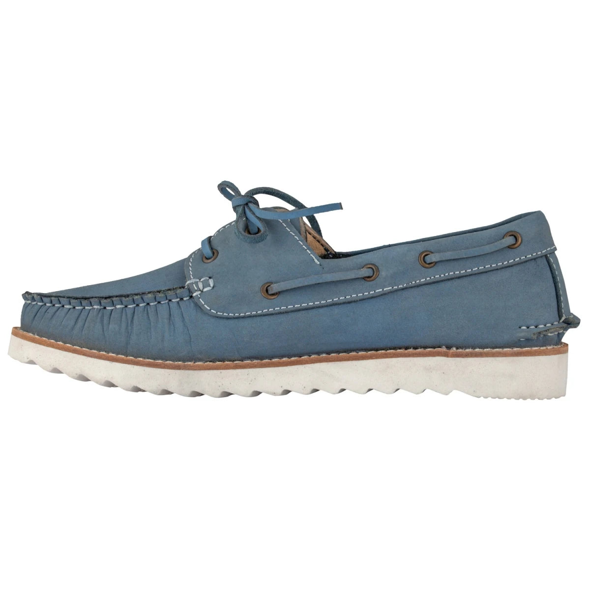 Pure Leather, Super Light, Boat Shoes - Float (Blue), SLBOAT115BLU