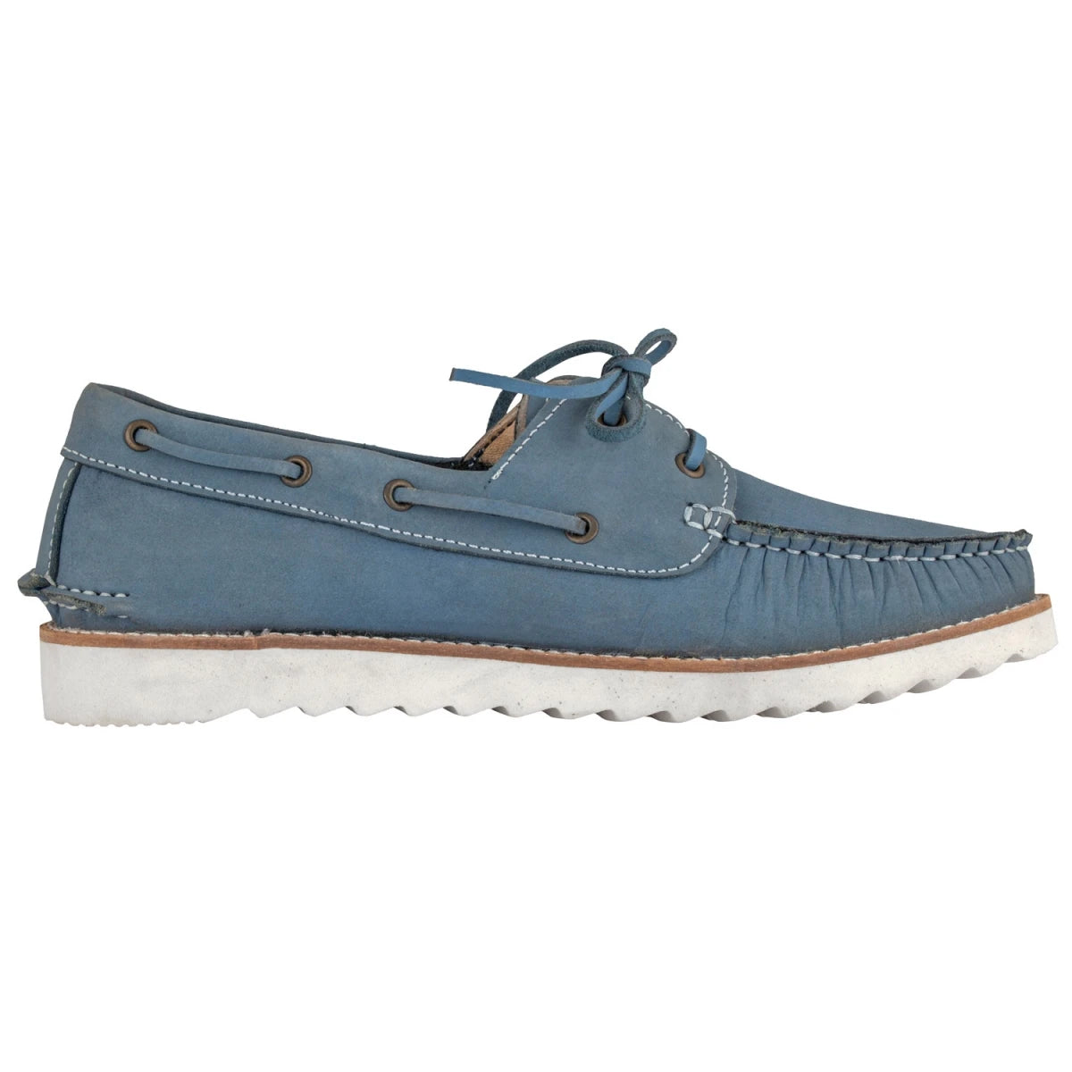 Pure Leather, Super Light, Boat Shoes - Float (Blue), SLBOAT115BLU