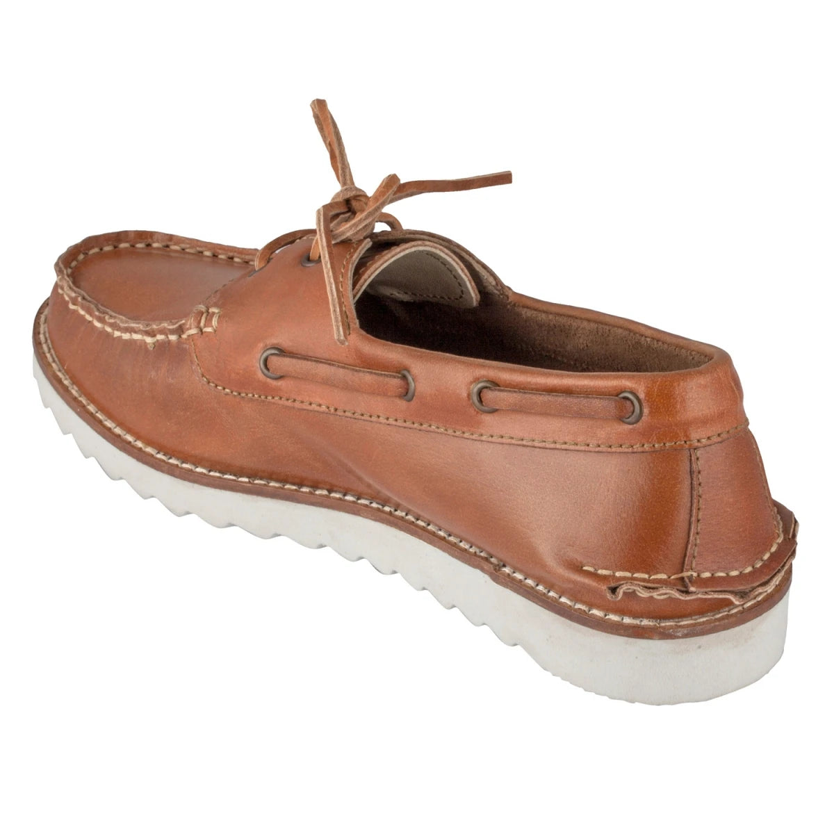 Pure Leather, Super Light, Boat Shoes - Float (Tan), SLBOAT116TAN