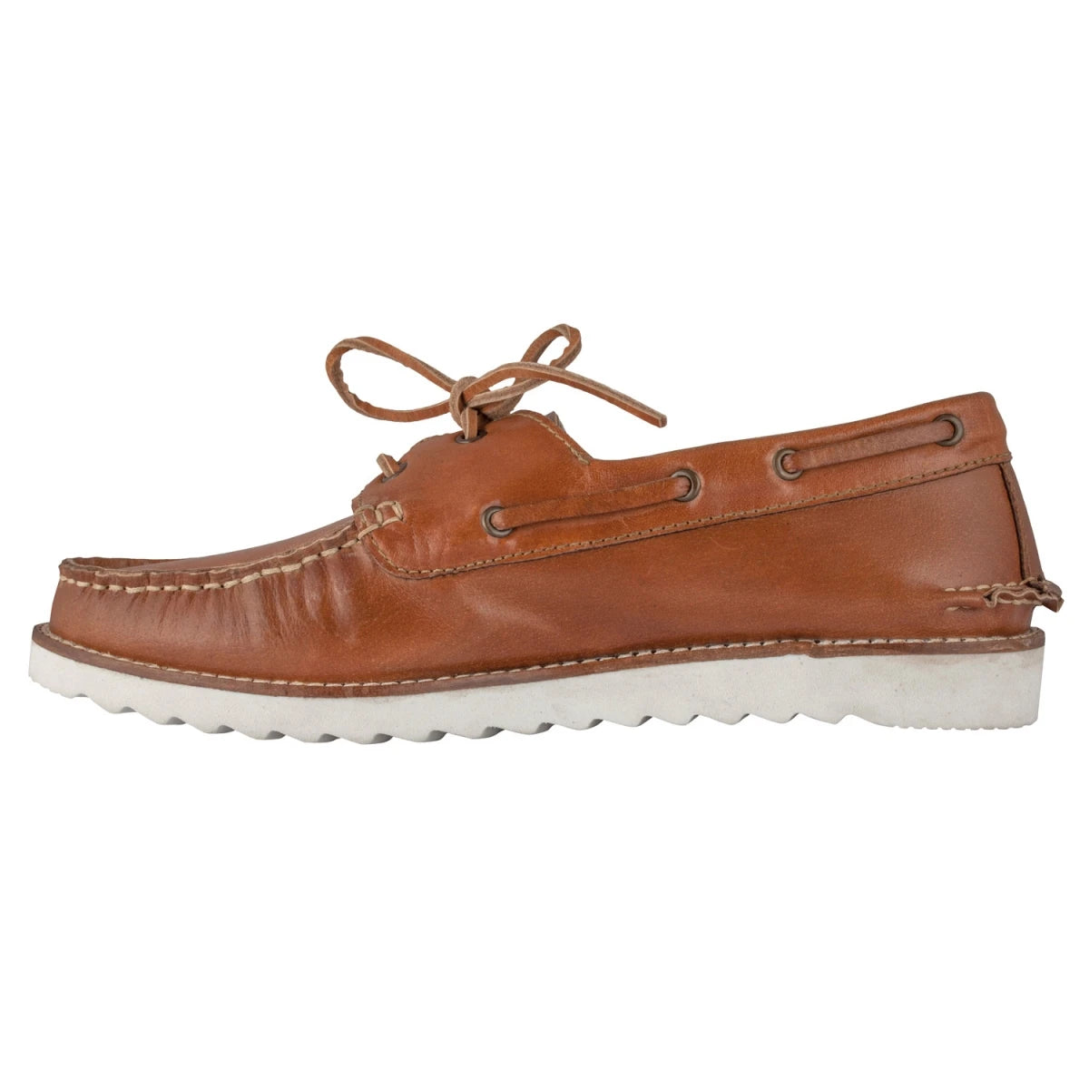 Pure Leather, Super Light, Boat Shoes - Float (Tan), SLBOAT116TAN