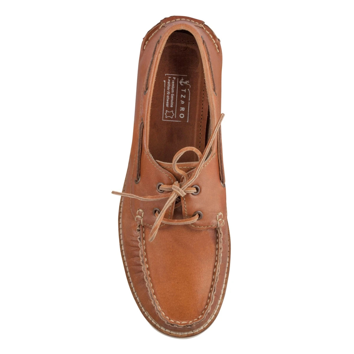 Pure Leather, Super Light, Boat Shoes - Float (Tan), SLBOAT116TAN