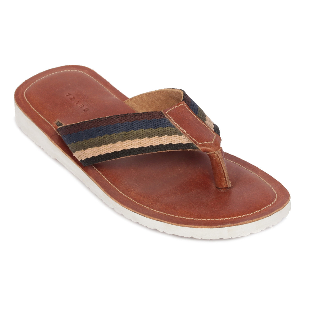 men's leather slipper