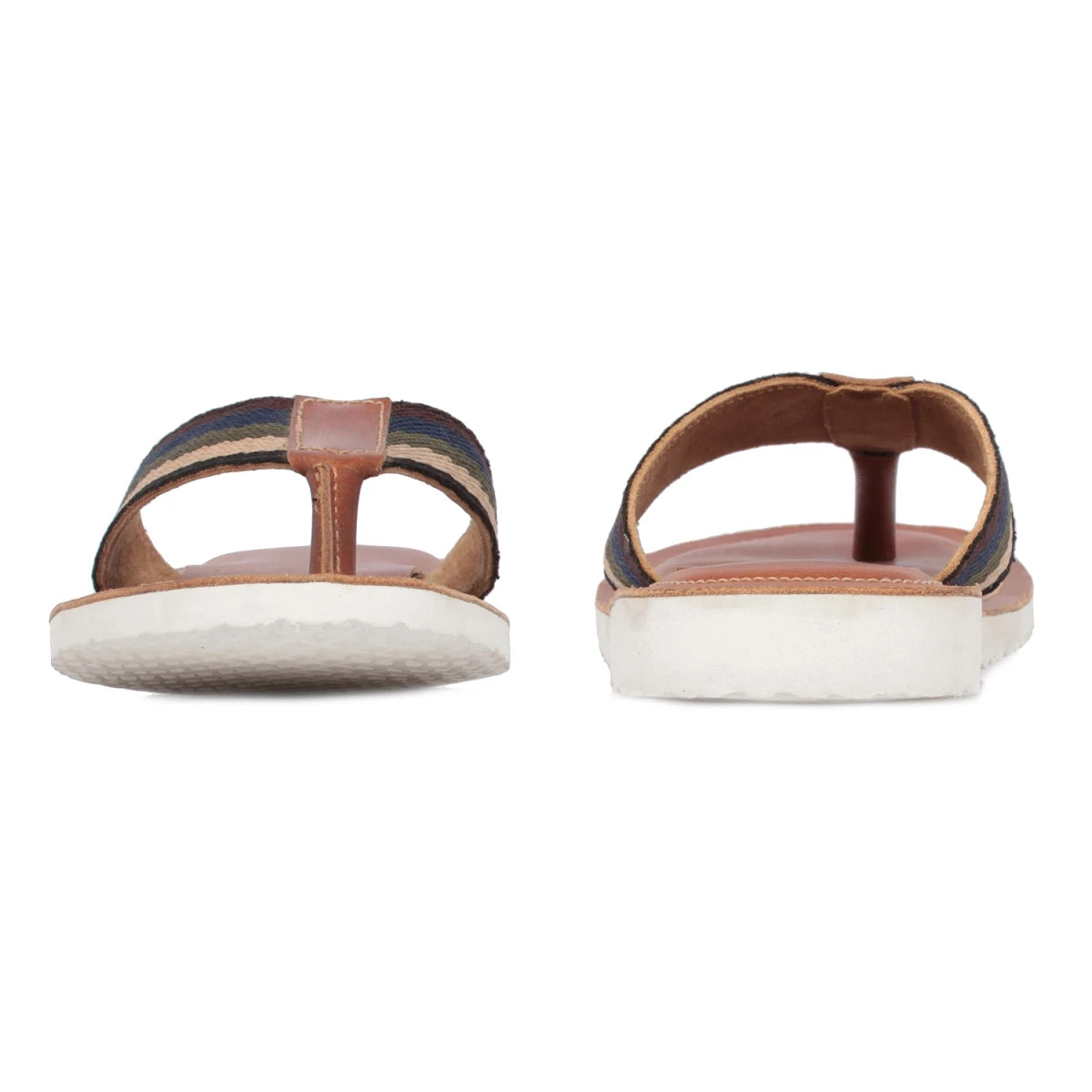 Pure Leather, Super-light, Slippers - Cloud (Tan), SLP9501TAN