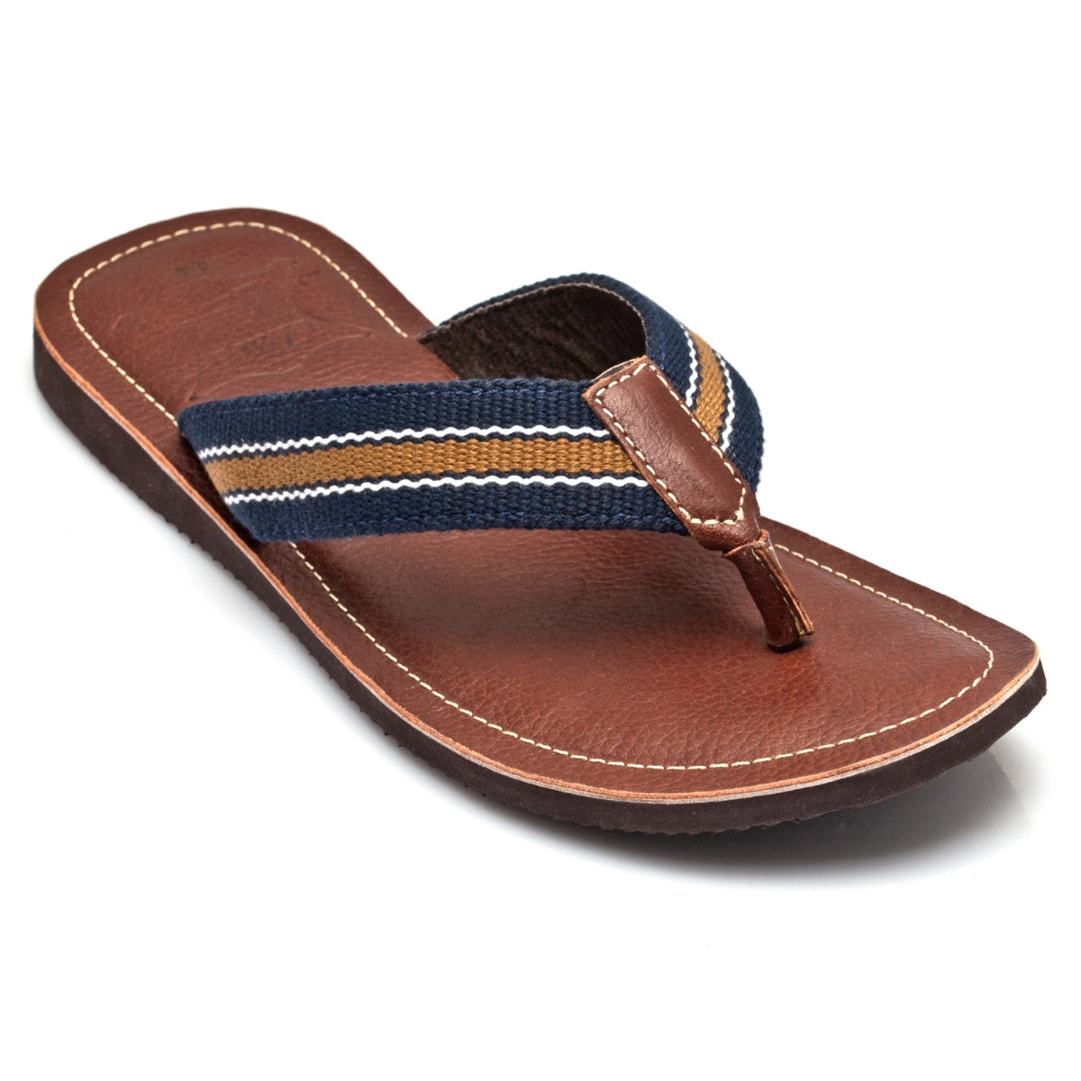 Pure Leather, Super-light, Slippers - Cloud (Tan), SLPCLDWB1906TN