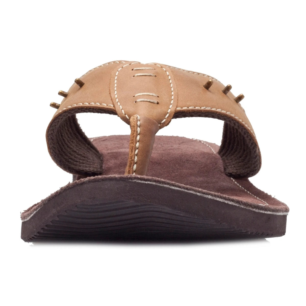 TZARO Genuine Leather Slipper - Ocata, SLPGV1908MRN
