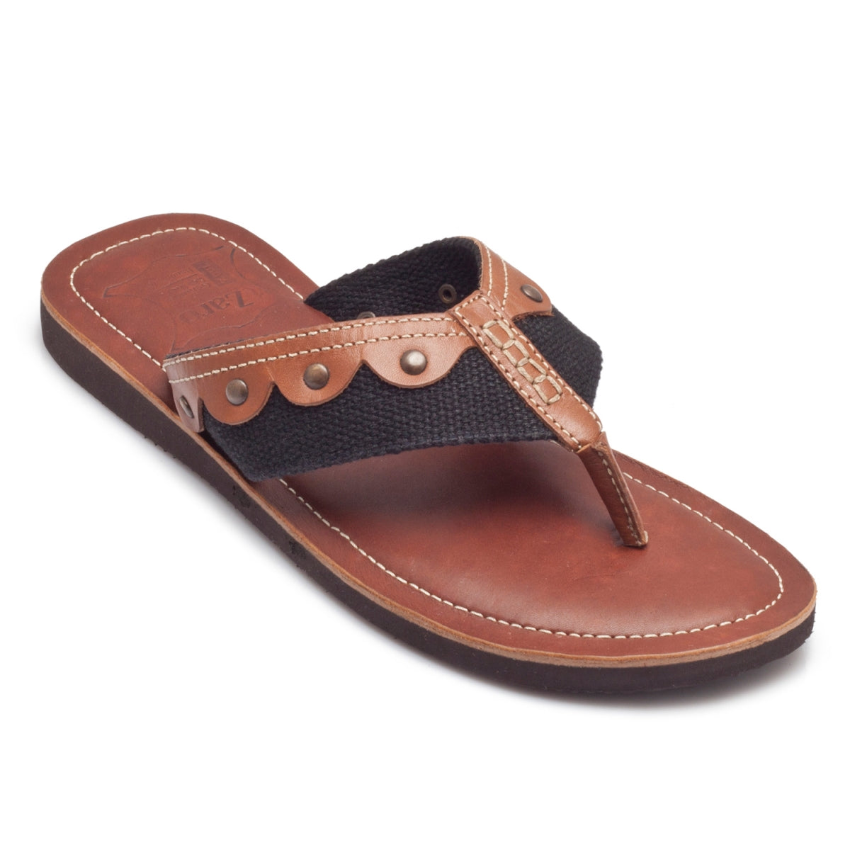Tan Leather Slipper