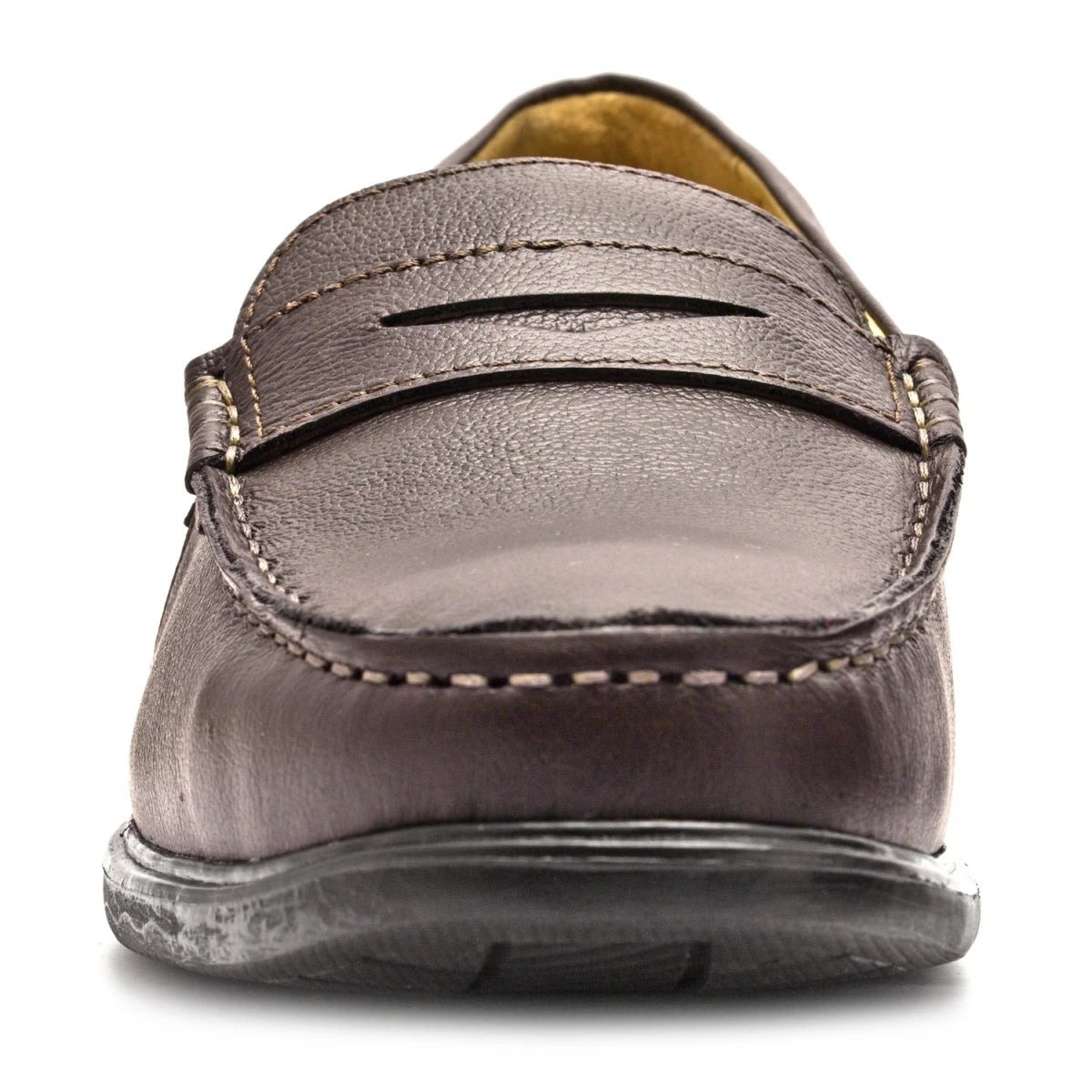 Pure Leather, Chocolate Color Slip-on Formal Shoes - Mr. Slipon Choco, SLPONCHC2413