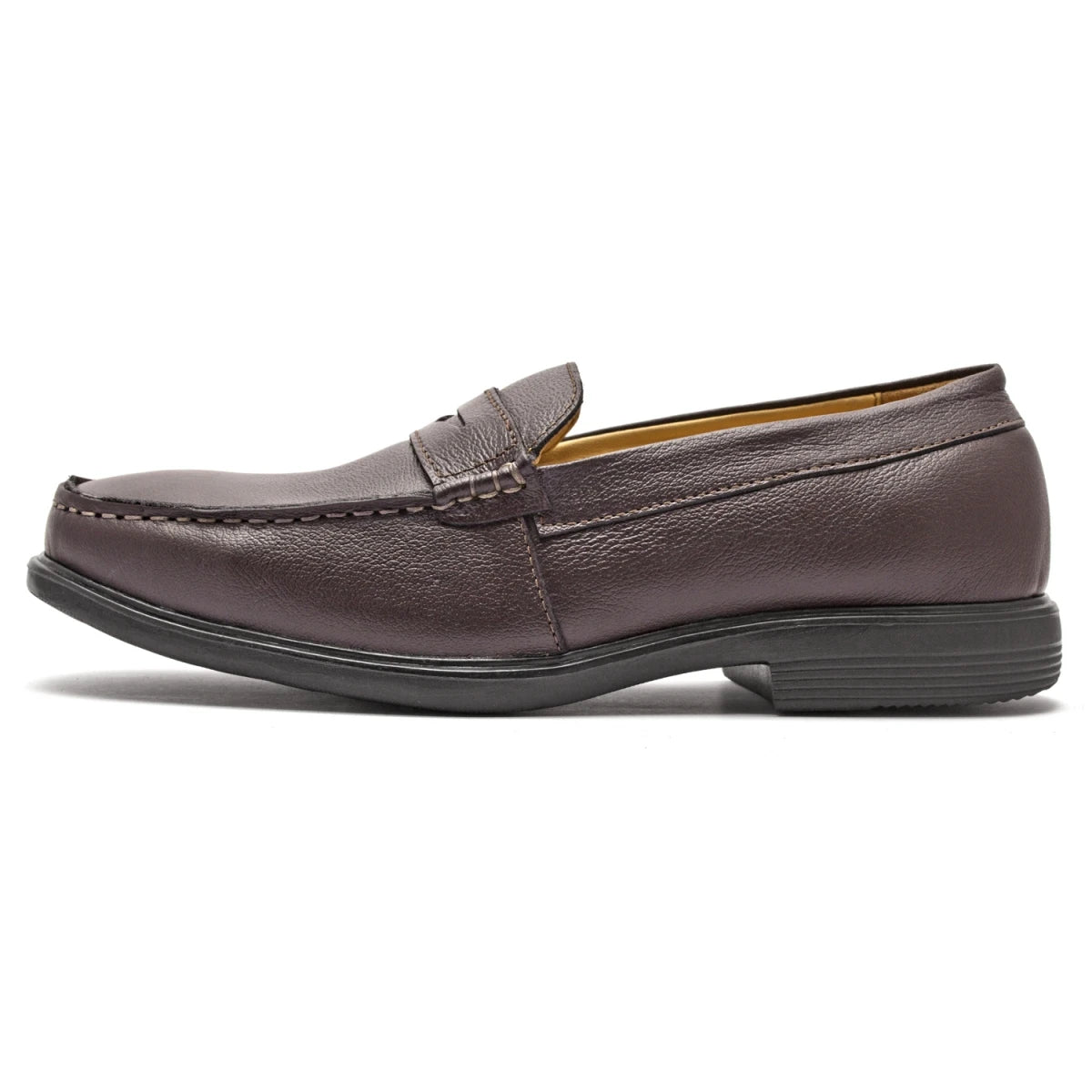 Pure Leather, Chocolate Color Slip-on Formal Shoes - Mr. Slipon Choco, SLPONCHC2413