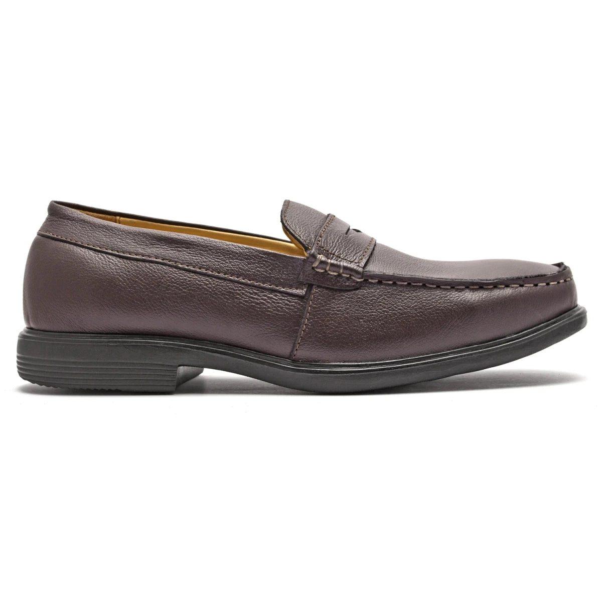 Pure Leather, Chocolate Color Slip-on Formal Shoes - Mr. Slipon Choco, SLPONCHC2413