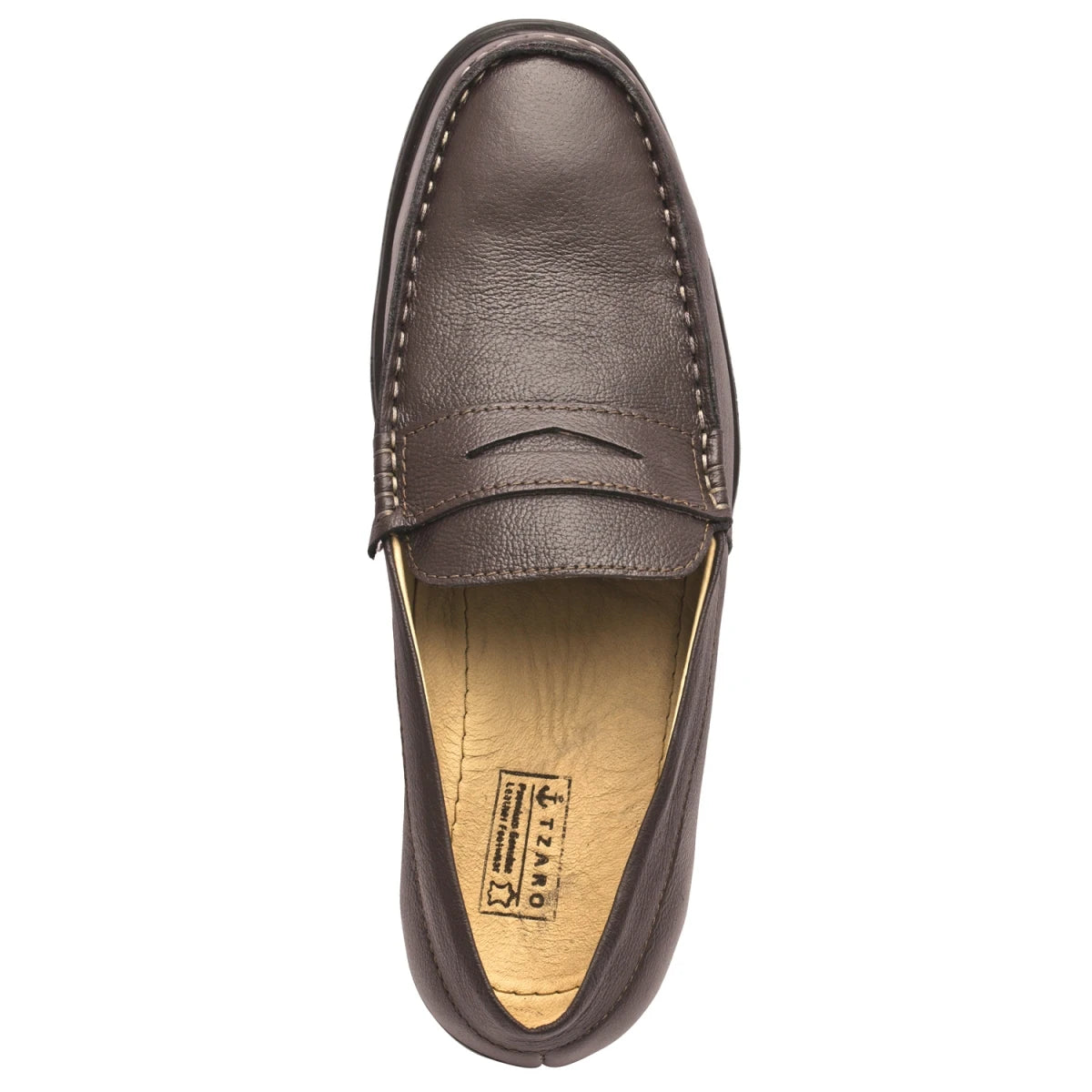 Pure Leather, Chocolate Color Slip-on Formal Shoes - Mr. Slipon Choco, SLPONCHC2413