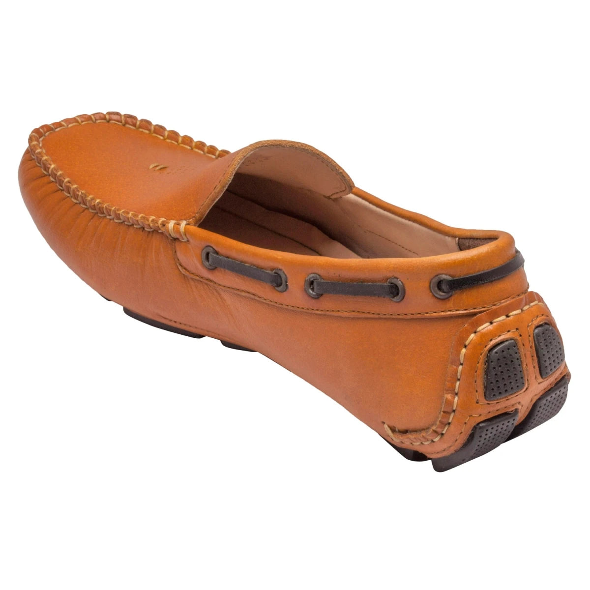 Pure Leather Tan Driving Shoes - STN2306TZCRNCH